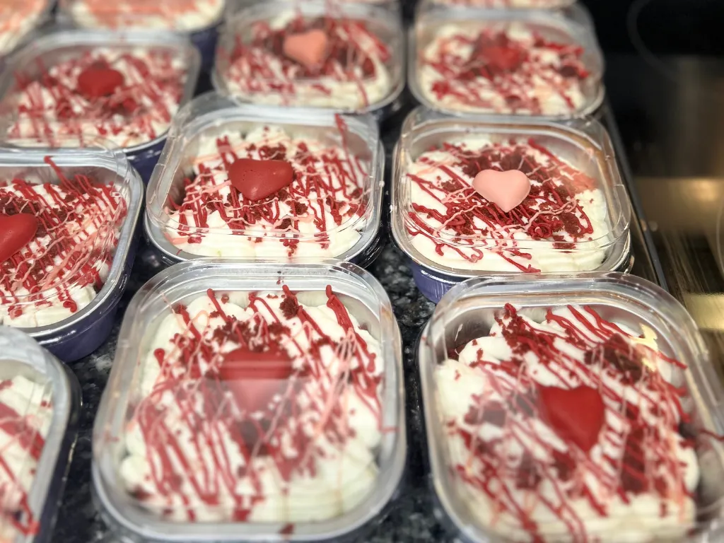 Close-up of gourmet desserts from Tasting Colors