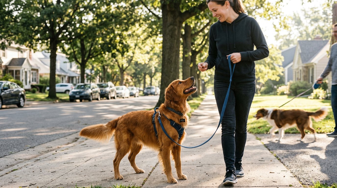 Teach Your Dog to Ignore Other Dogs on Leash