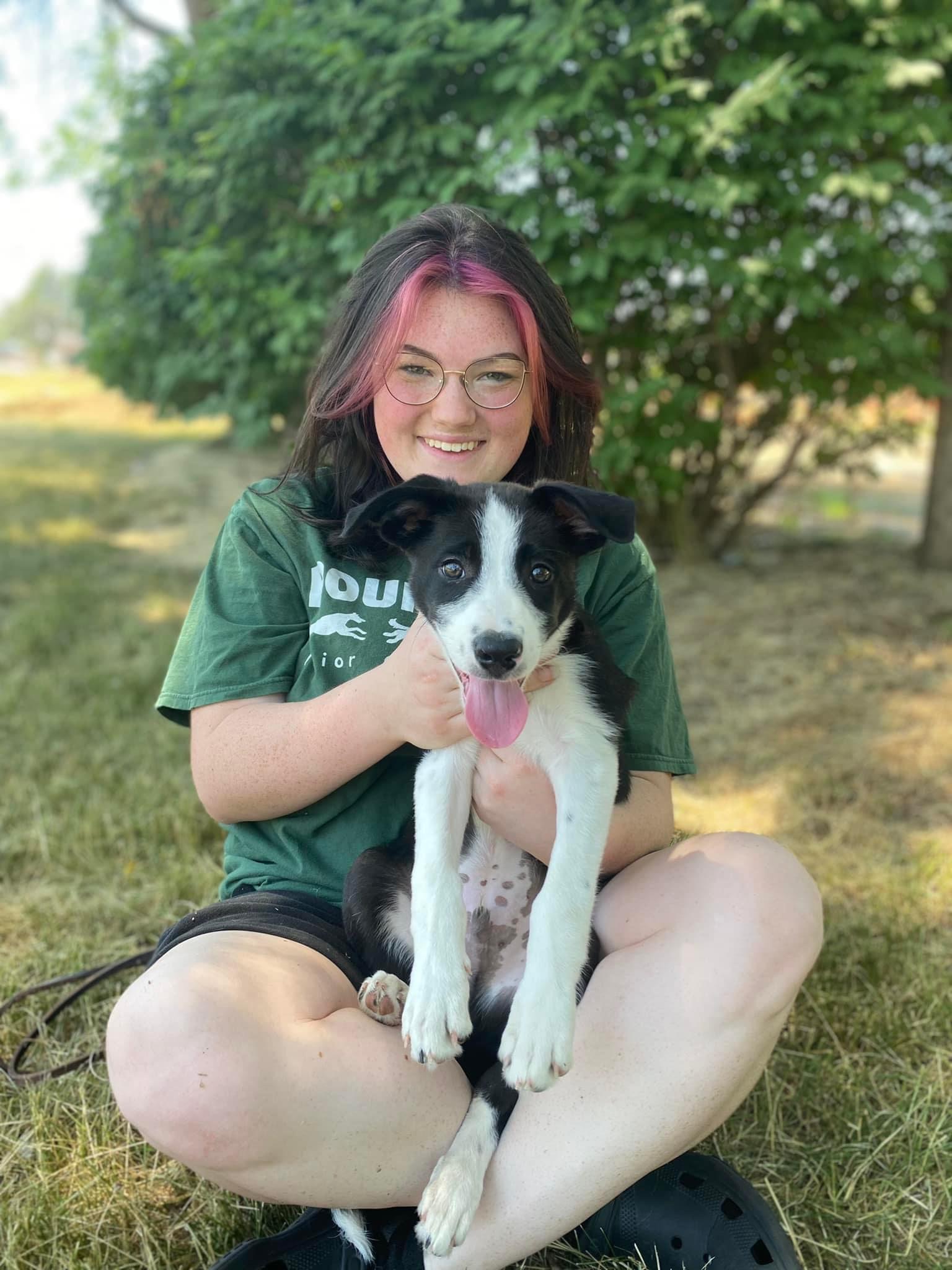 Lizzie Majchrzak service dog training specialist at Clever Canine Dog Training Waterford Michigan