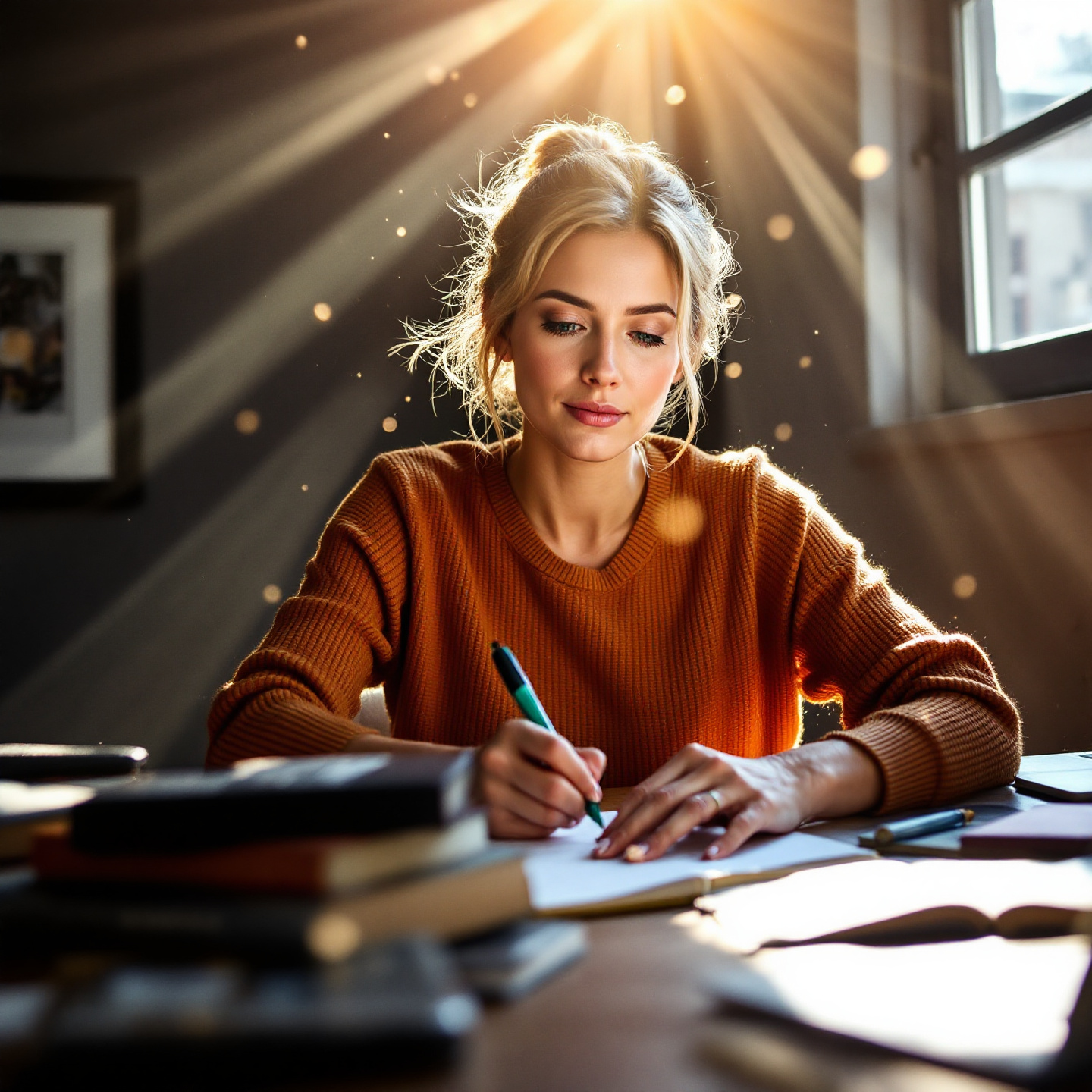 low angle photography of drop lights