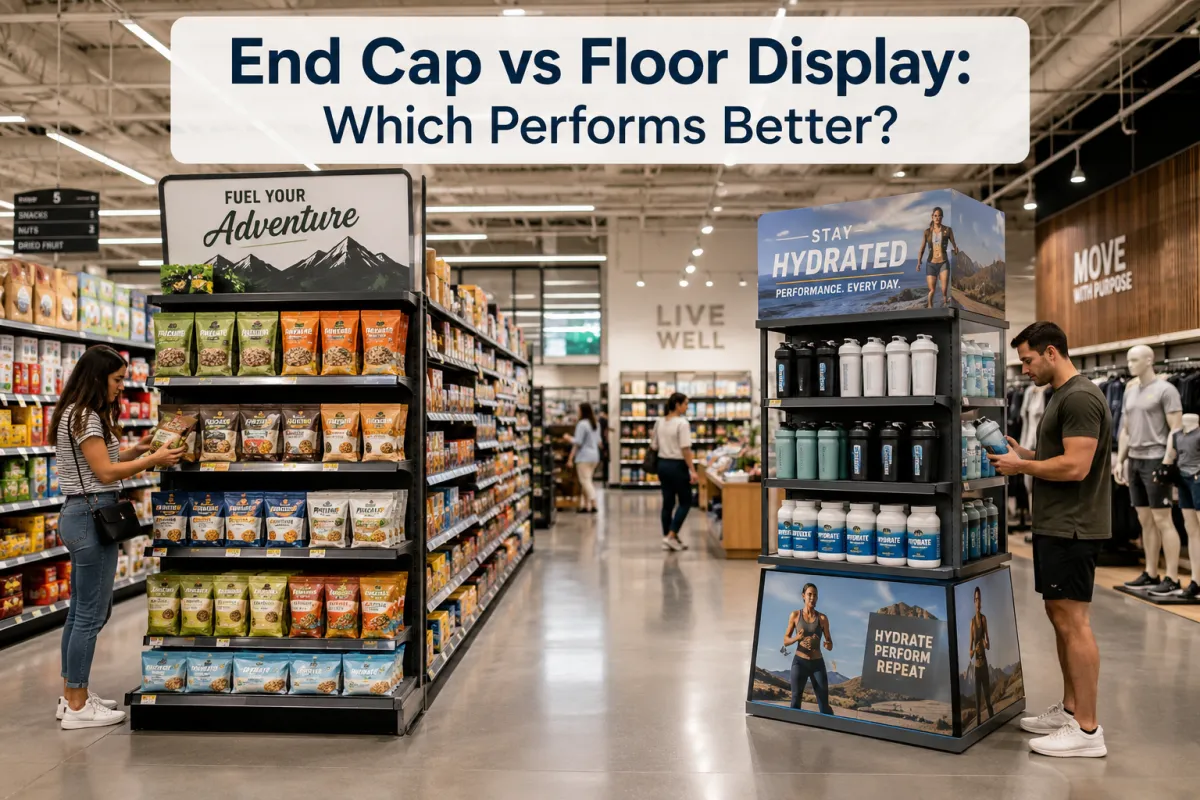 End Cap vs Floor Display: Which Performs Better?
