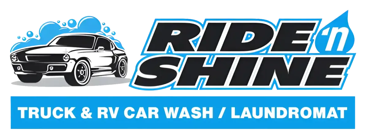 Ride n Shine Truck and RV Car Wash and Laundromat logo