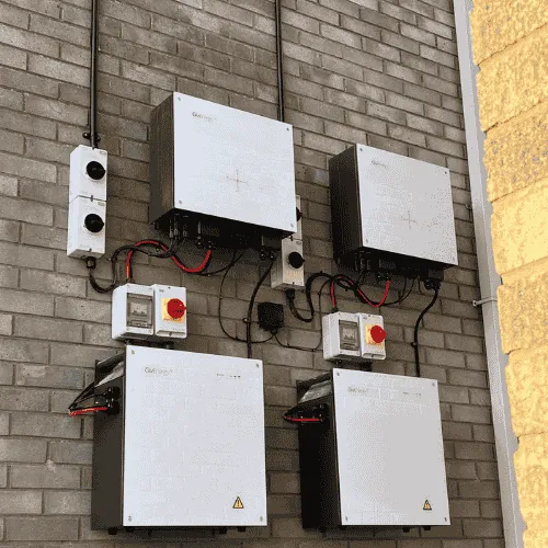 Verschillende thuisbatterijen