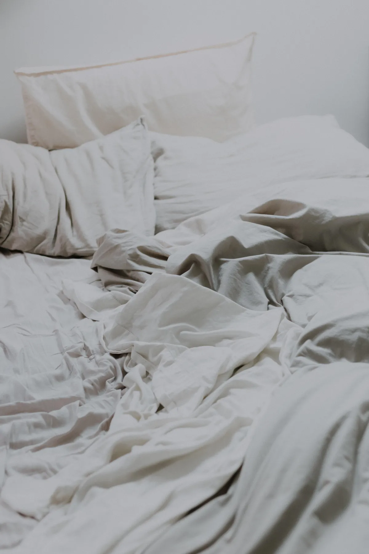 image of slept in bed