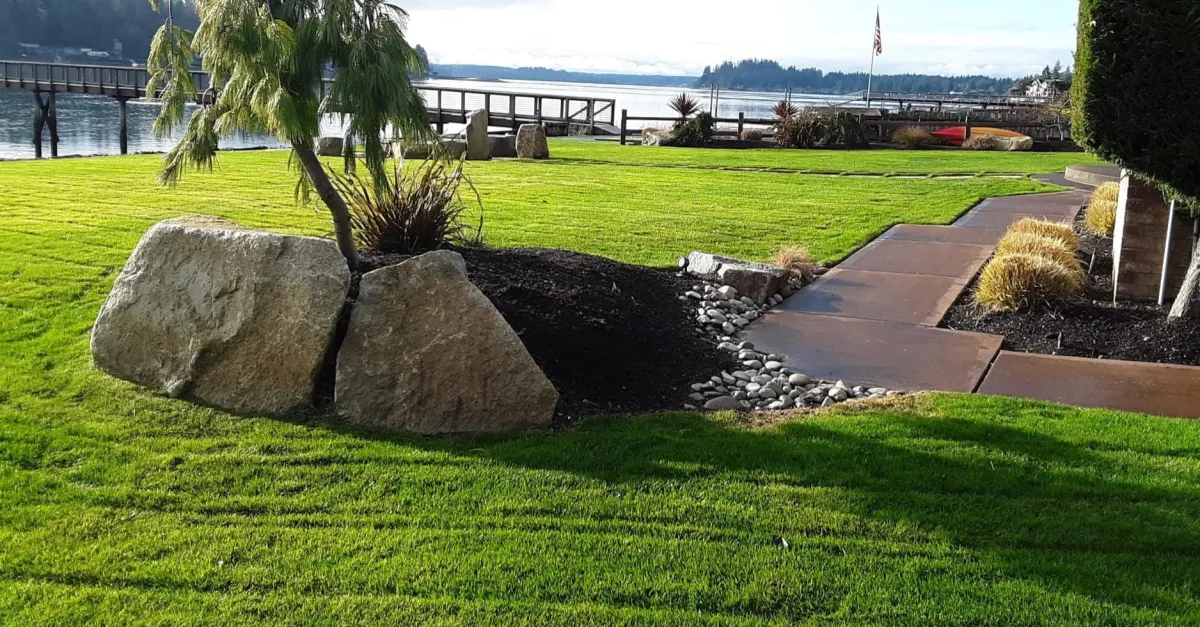 artificial turf installation