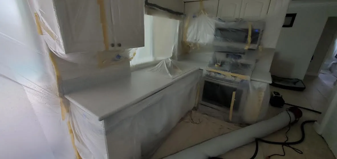 kitchen countertop painting