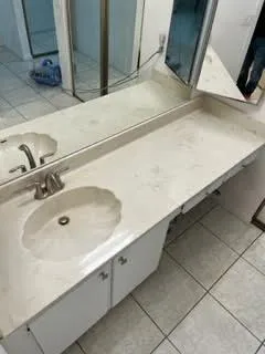 bathroom countertop resurfacing