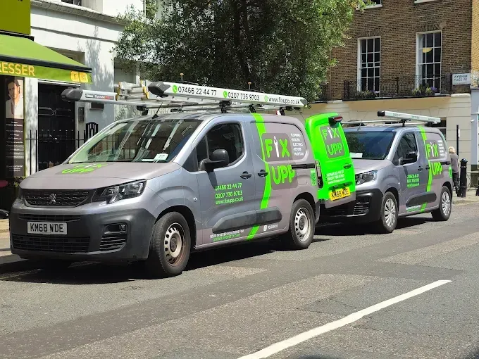 Plumber carrying out repairs in Marylebone W1