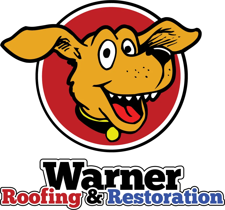 Warner Roofing and Restoration logo.  Serving Illinois and Wisconsin