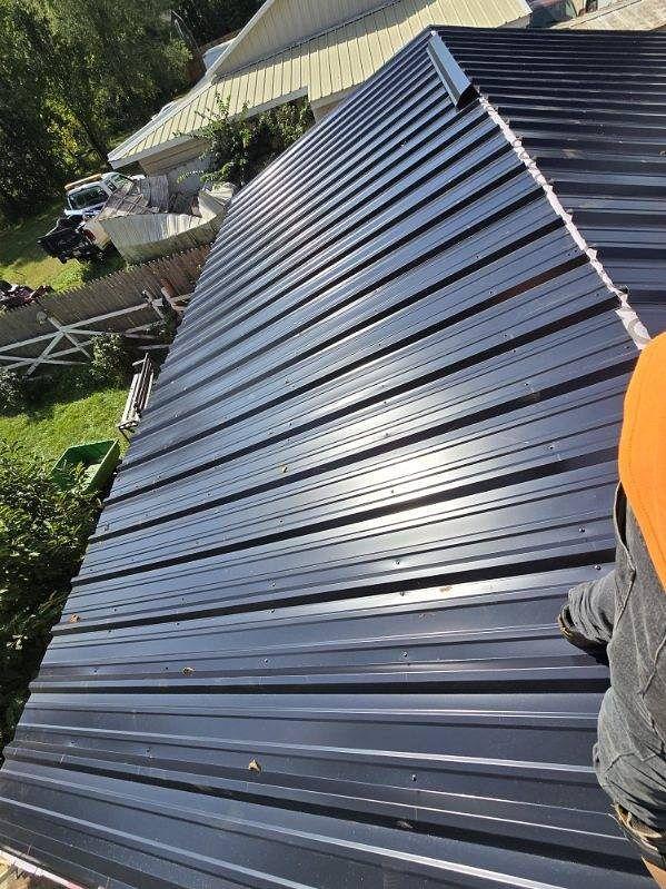 Steel Roof in South Beloit Ilinois Picture