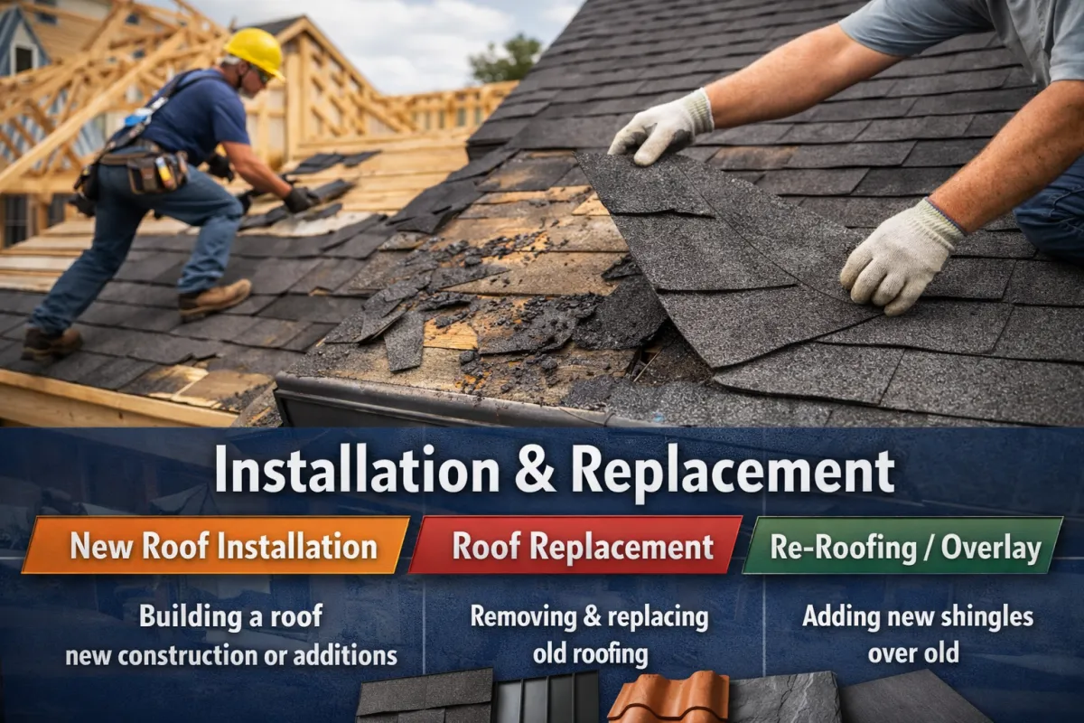 Roof Installation Rockford Illinois