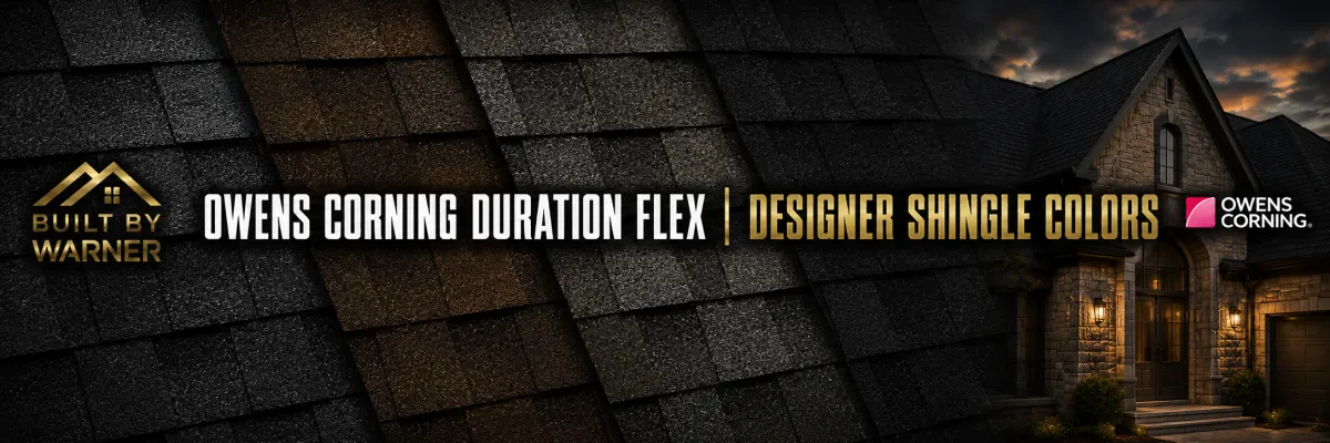 Owens Corning Duration Flex Designer Shingle Colors
