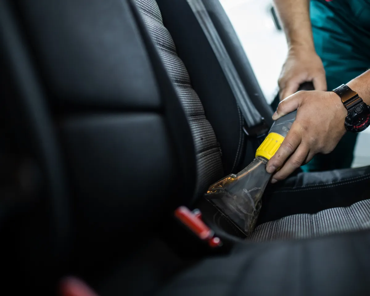 Leather seat cleaning and conditioning in Davis, CA by Vic’s Auto Detailing