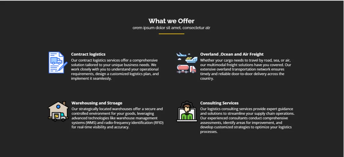 Transport website designed by DLR Digital