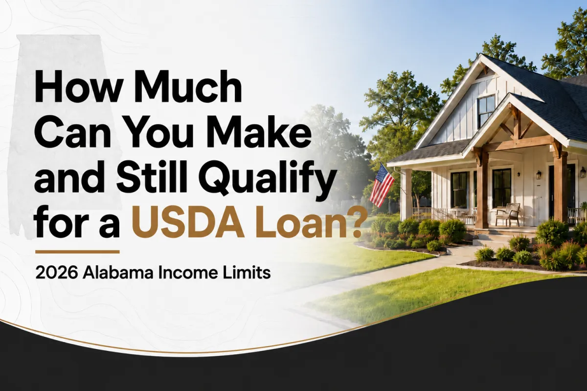 2026 USDA loan income limits for Alabama homebuyers