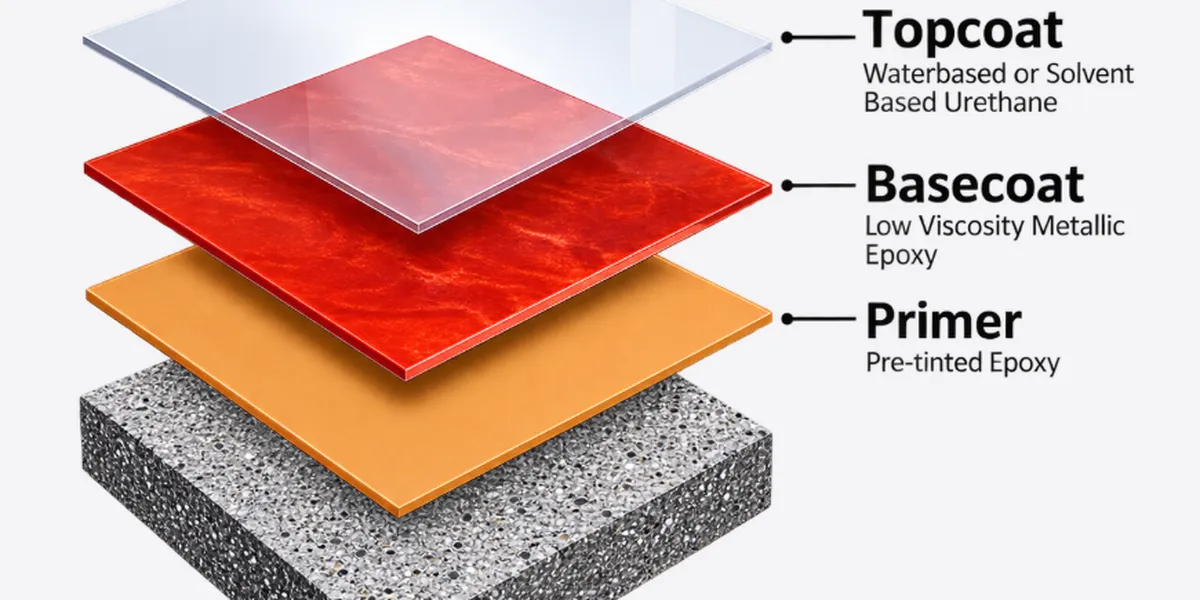 Metallic Epoxy Flooring 
