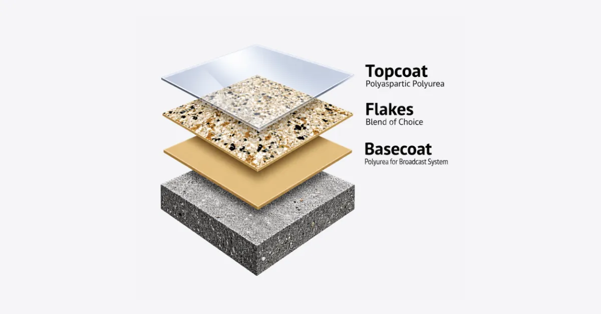 Flake Epoxy Flooring