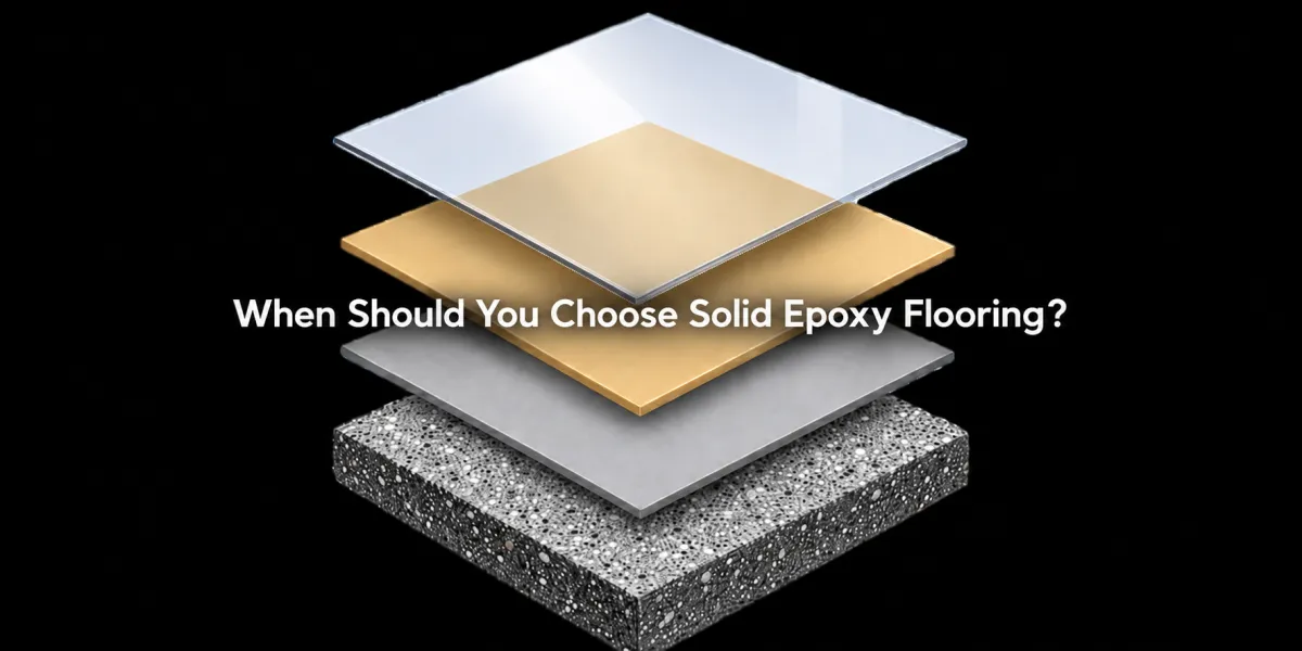 When Should You Choose Solid Epoxy Flooring?