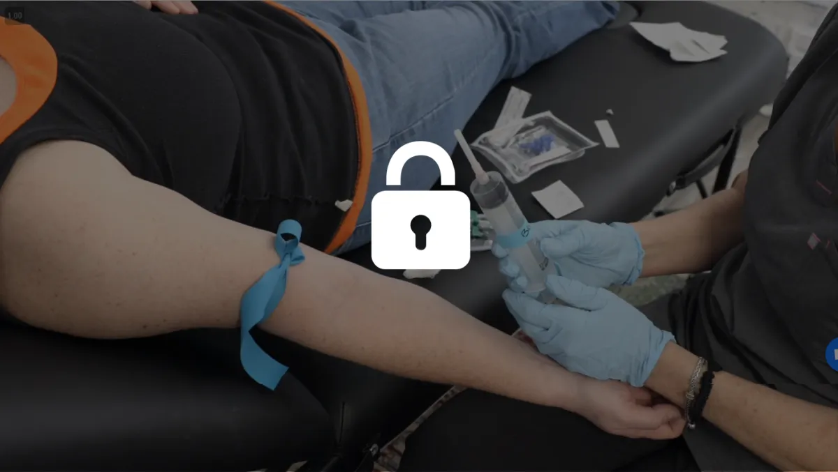PRP Masters Shoulder Blood Draw