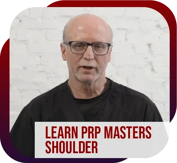 Learn PRP Masters Shoulder