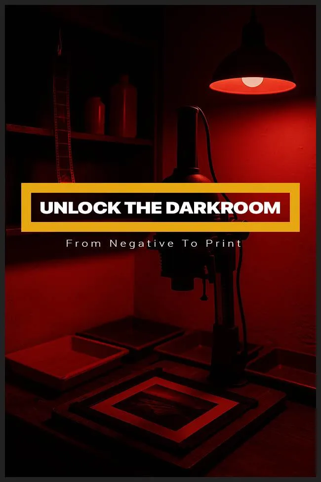 The ultimate black and white darkroom printing workshop for fine art printers