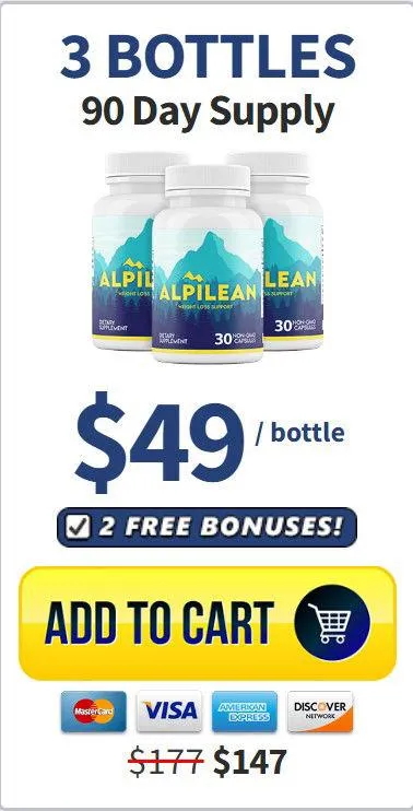 Alpilean-$49 per bottle