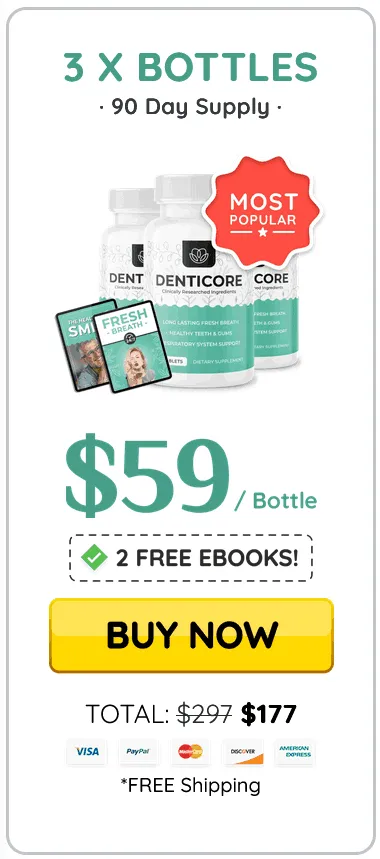 $59/bottle-DentiCore