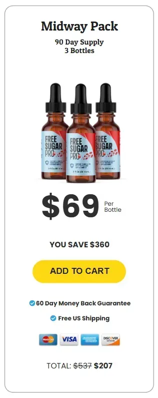 Free Sugar Pro-$69bottle