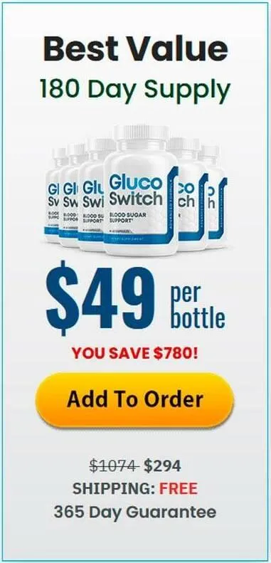 Glucoswitch49-6 bottle