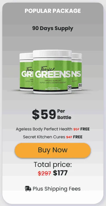 Tonic Greens-$59bottle