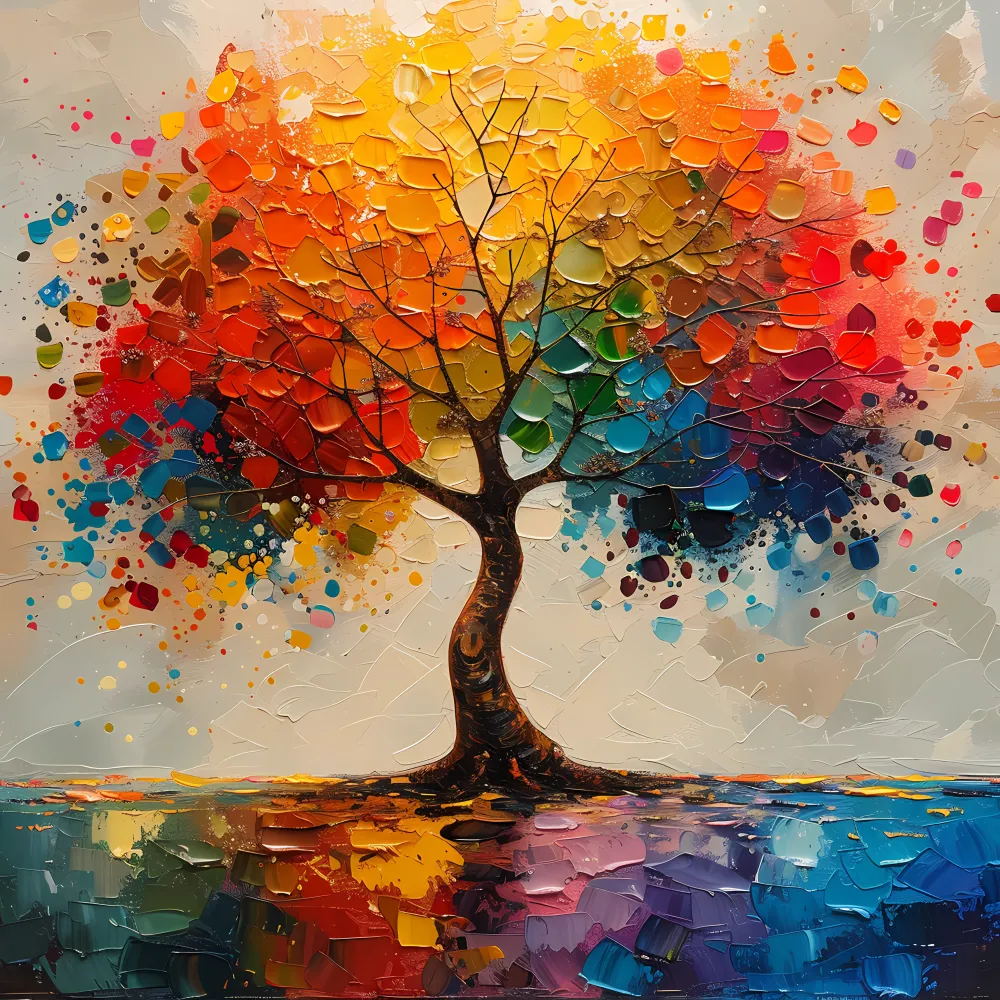 Colorful Tree of Life - Spiritual Living Center of Mobile