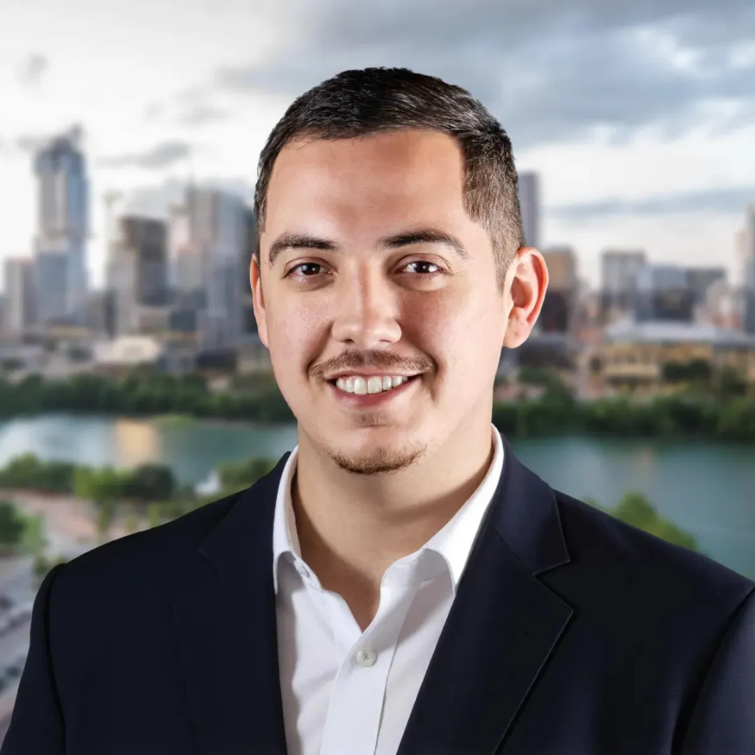 a modern house with a large front yard