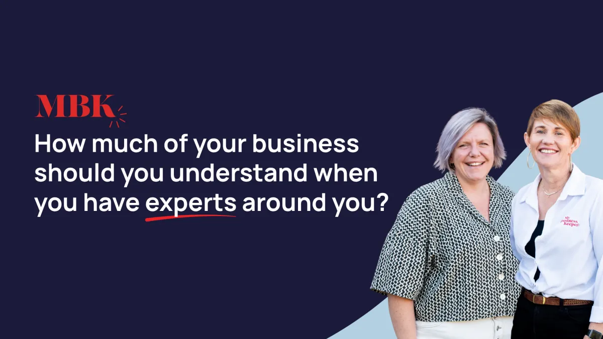 How much of your business should you understand?