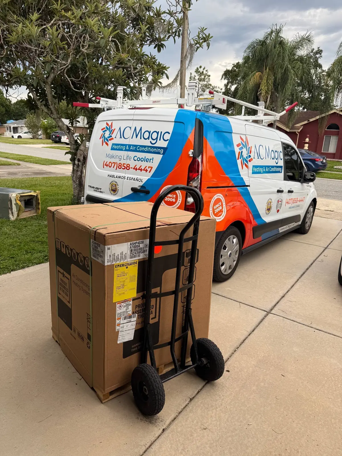 AC Magic handling AC installation in Orlando