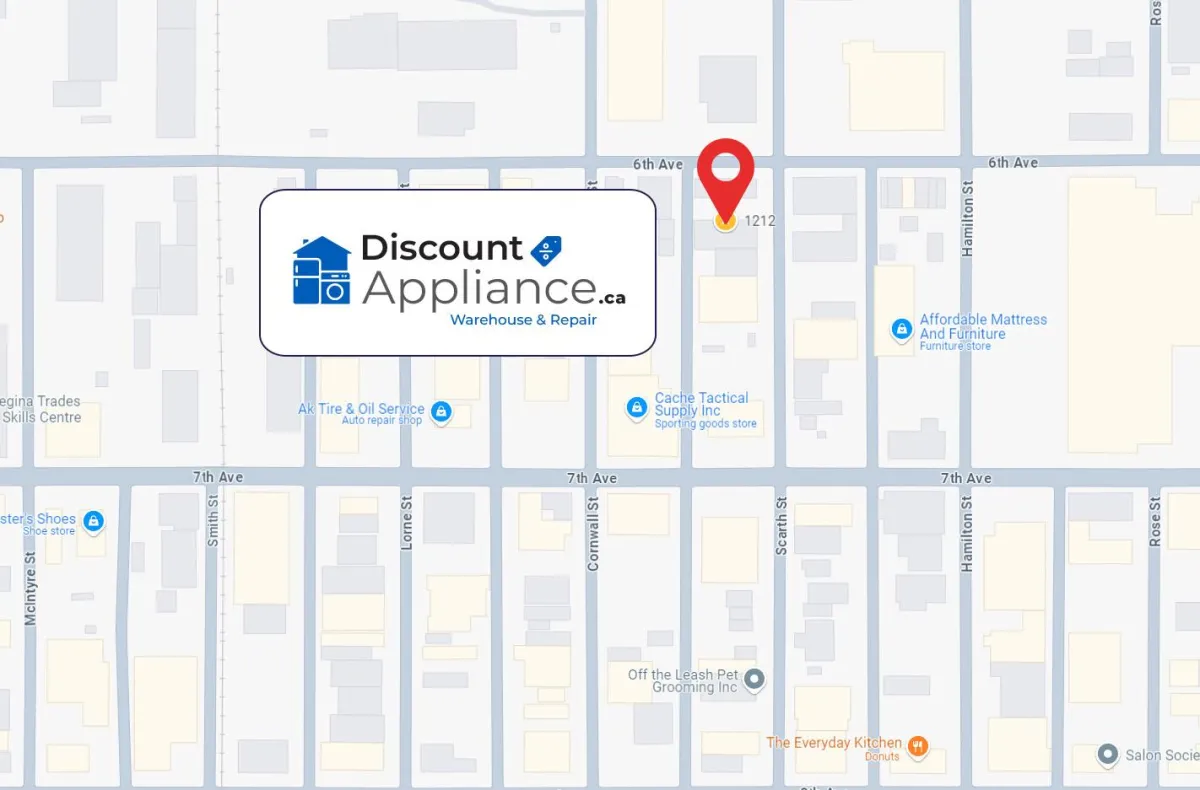 Saskatoon Appliance Store Location