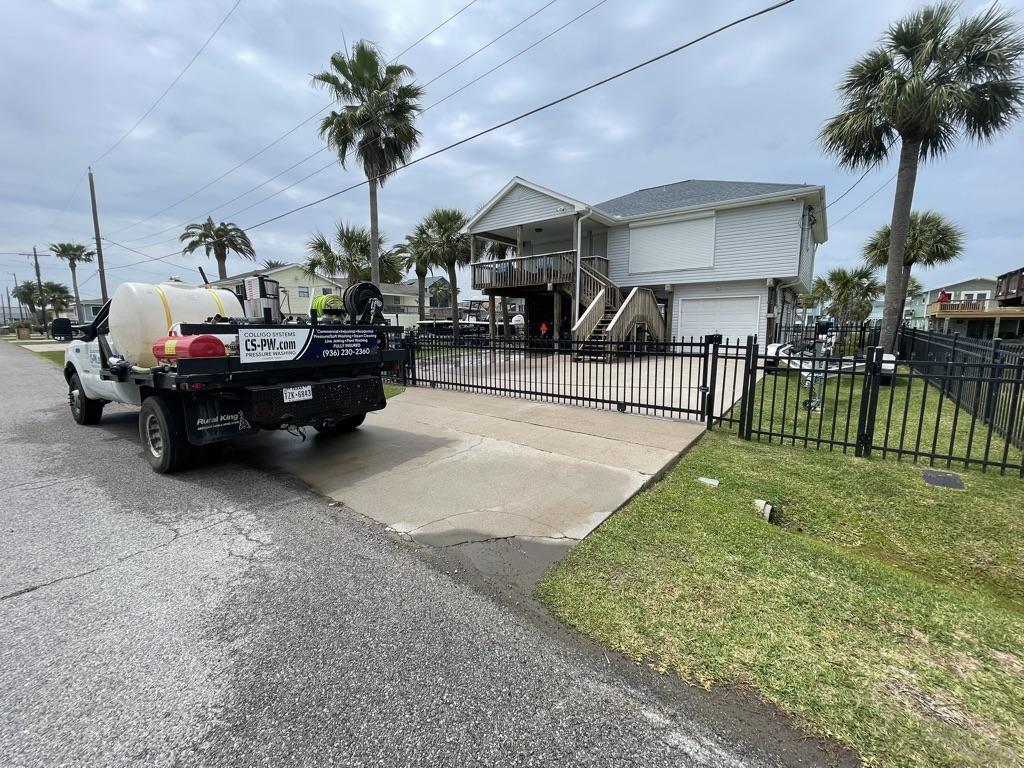 Driveway Pressure Washing