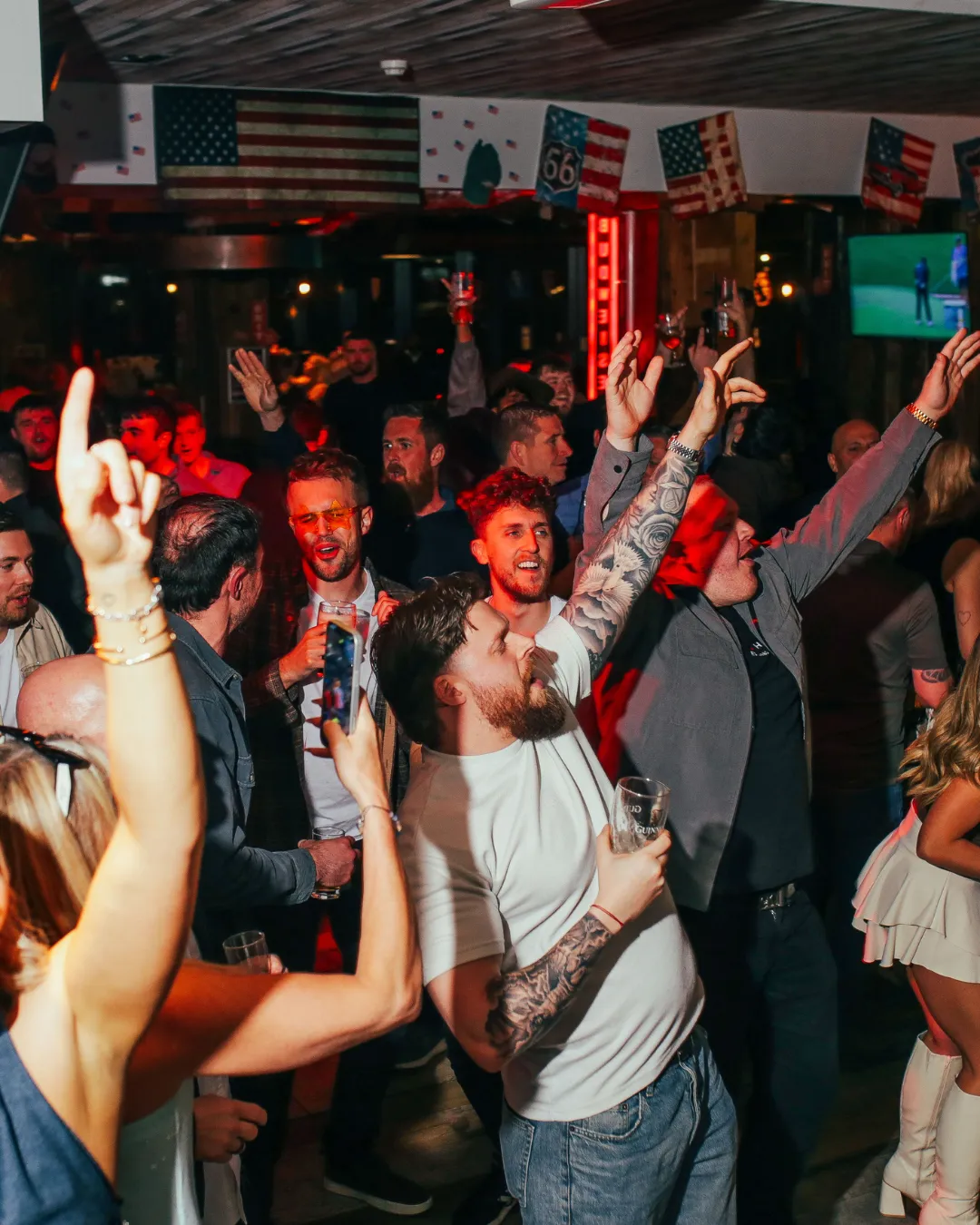 Friendly country line dancing instructor ready to help on the dance floor