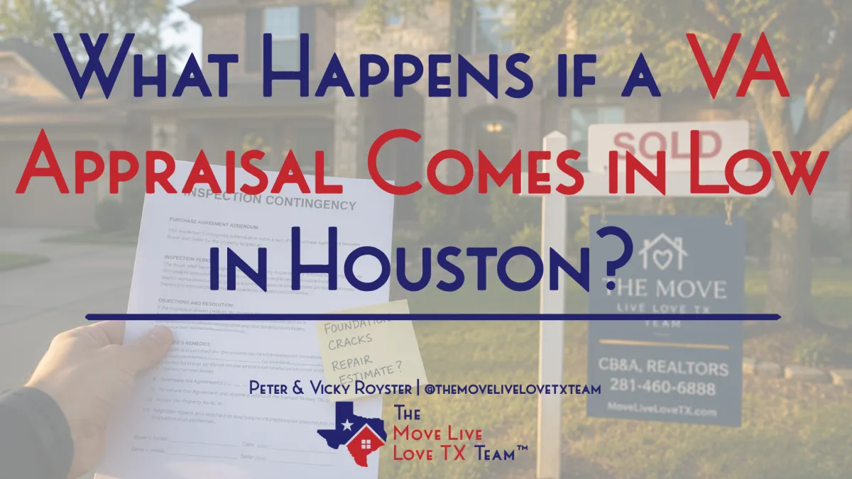 What Happens if a VA Appraisal Comes in Low in Houston?
