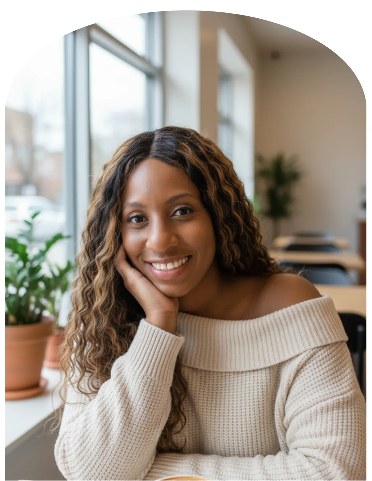 Confident executive portrait, photorealistic, transparent background