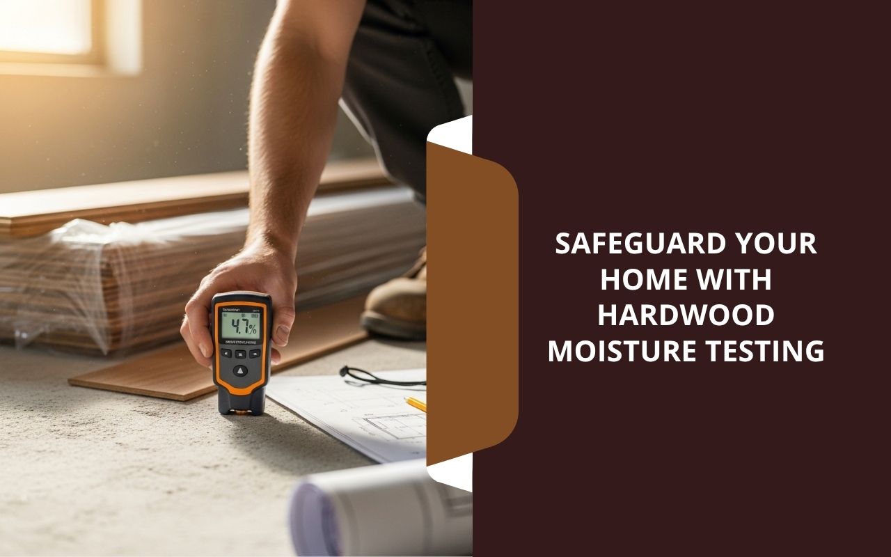 Hardwood floor moisture testing in Dallas before installation