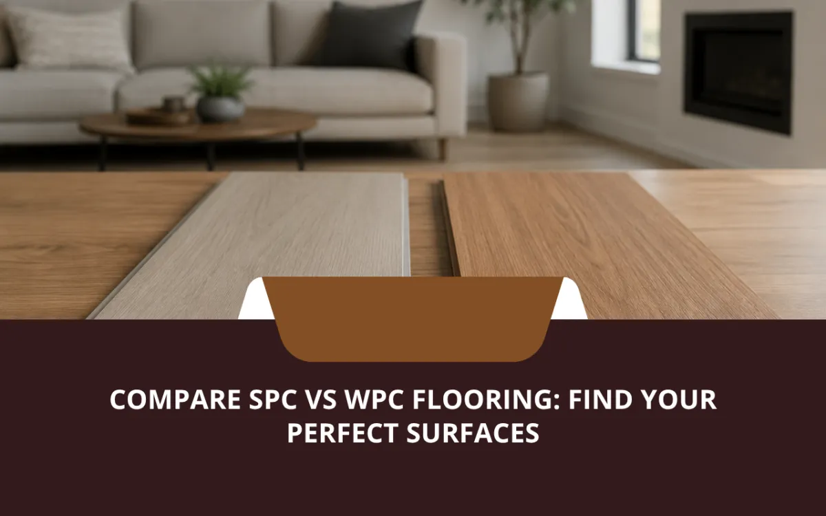 SPC vs WPC flooring comparison for home interiors