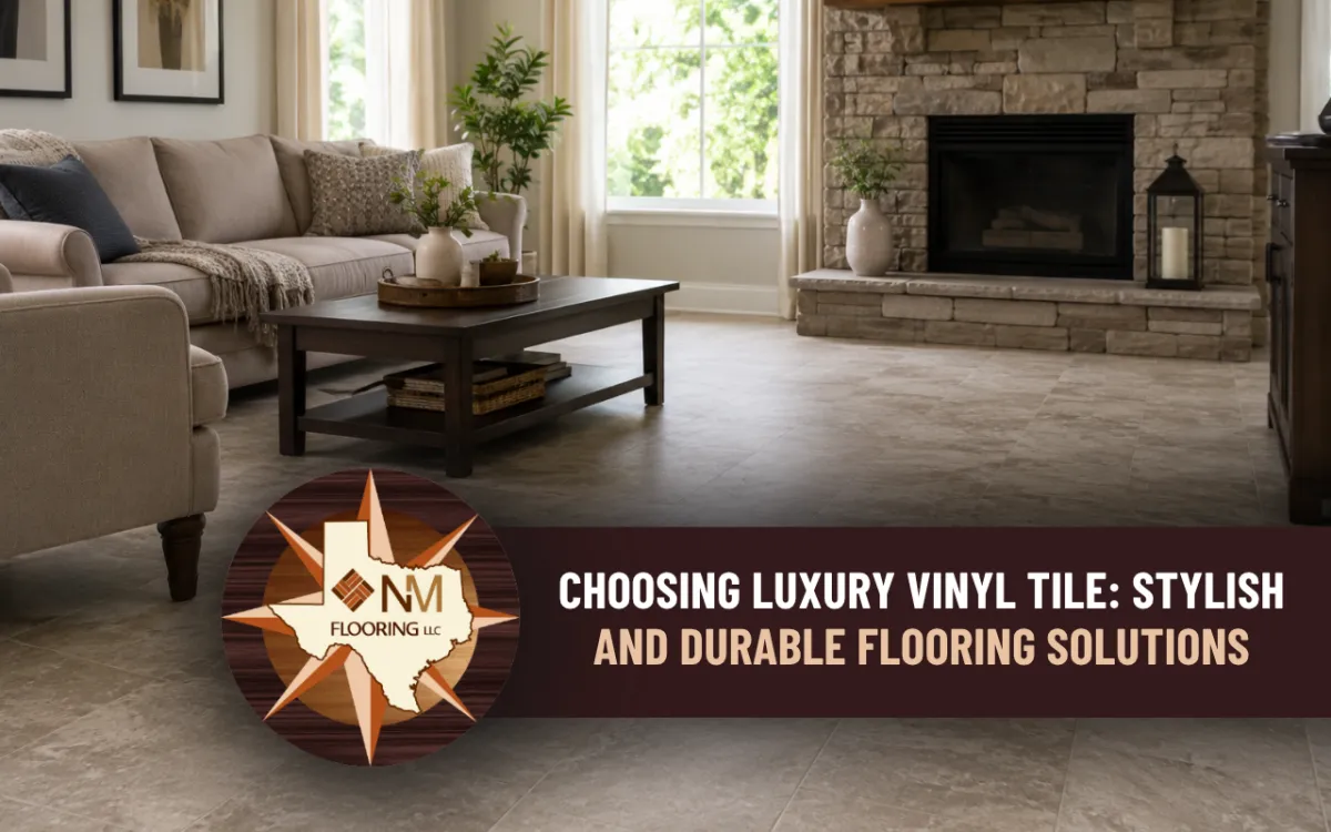 Choosing Luxury Vinyl Tile: Stylish and Durable Flooring Solutions