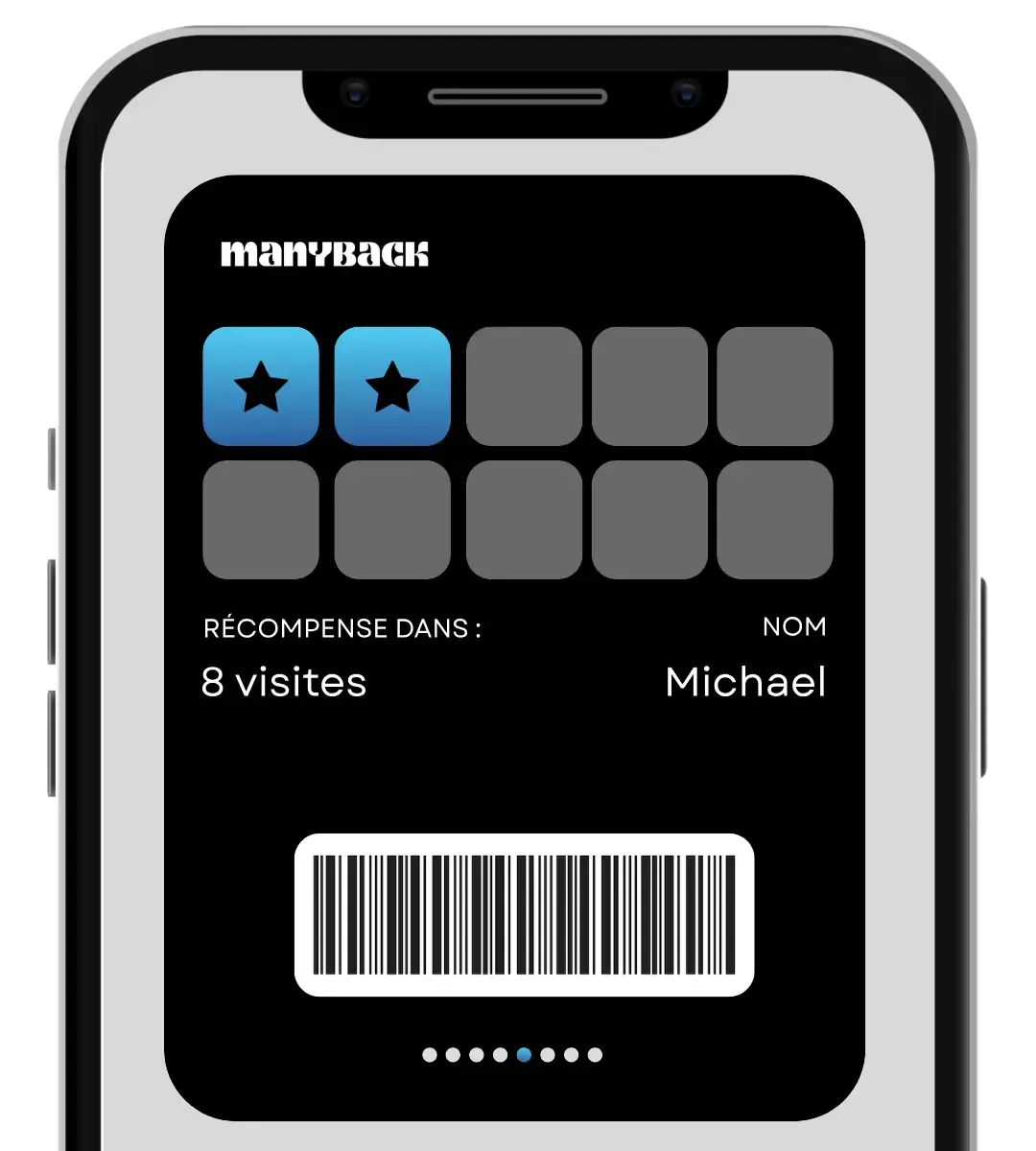 Création de carte de fidélité digitale en 5 min - Manyback