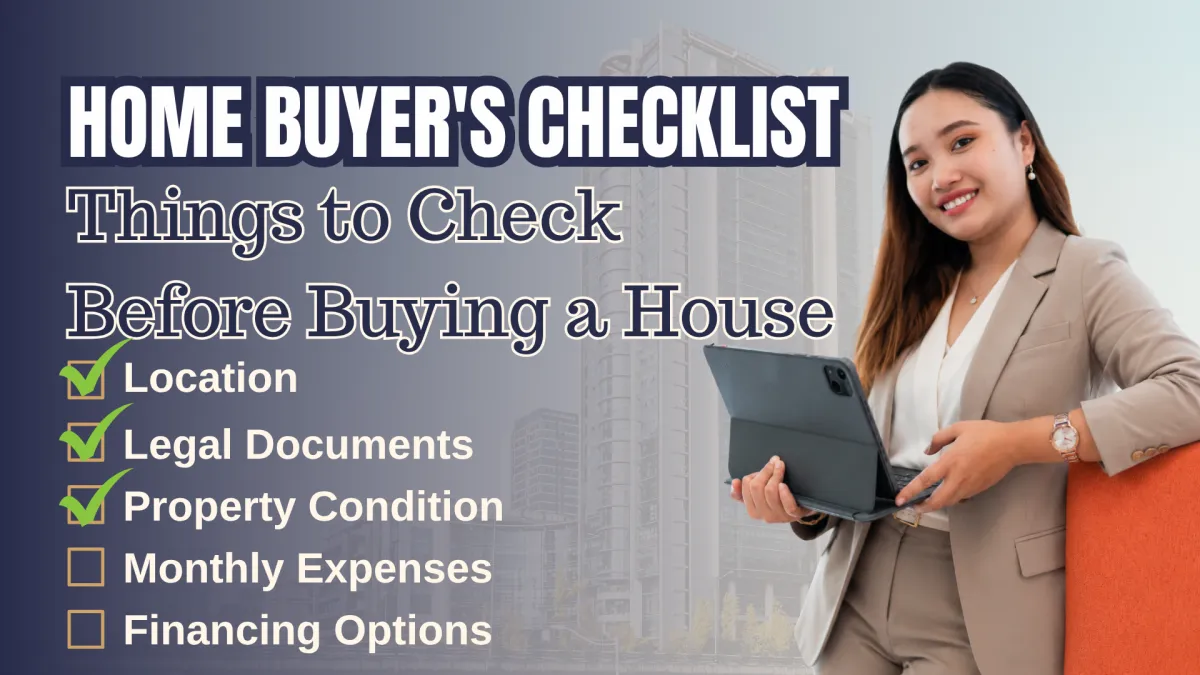 Home Buyer's checklist
