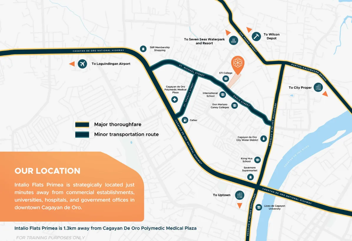 Studio Unit Intalio Flats Primea Condominium, CDO