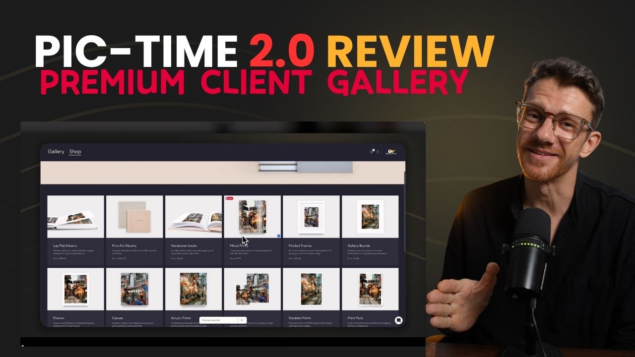 Pic-Time 2.0 Review: Client Galleries, Print Sales and Workflow