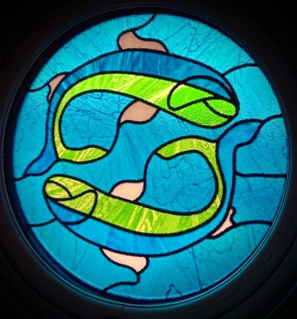 woman at window