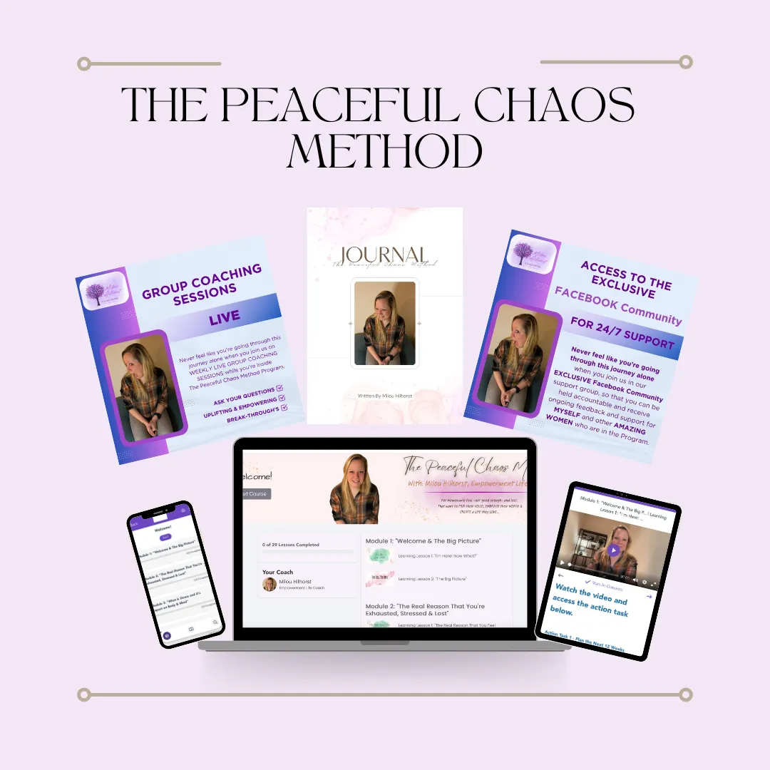 The Peaceful Chaos Method - Transform Your Life with Milou Hilhorst Coaching