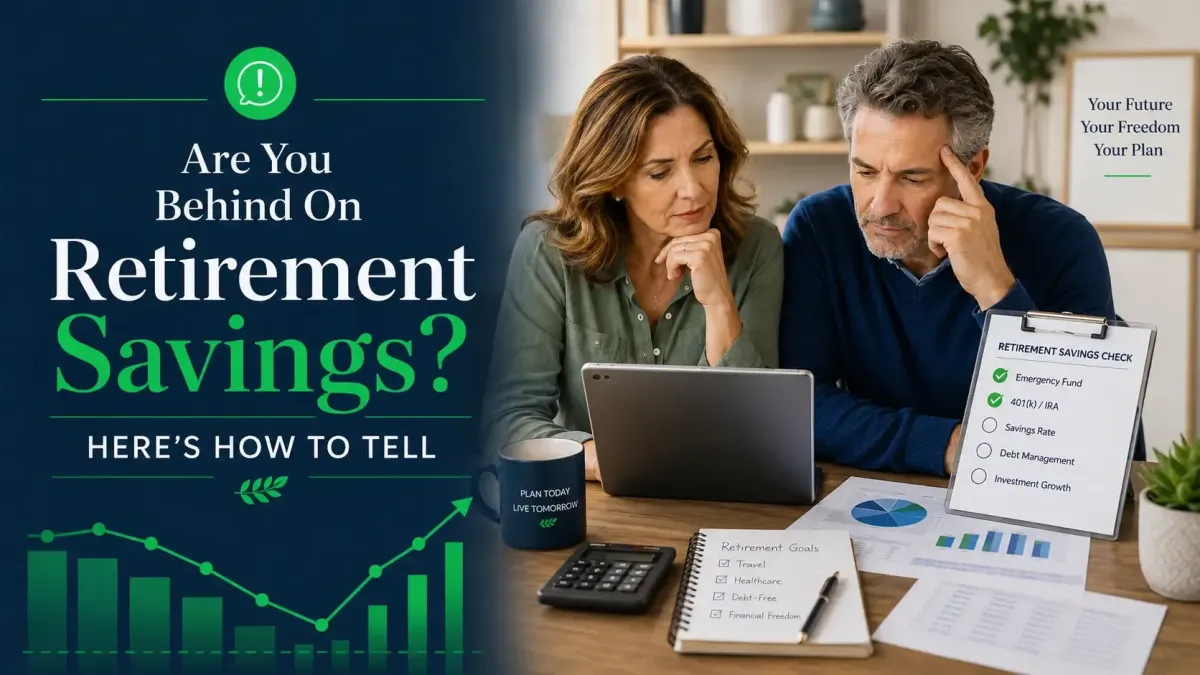 Are You Behind On Retirement Savings? Here's How To Tell Blog Post