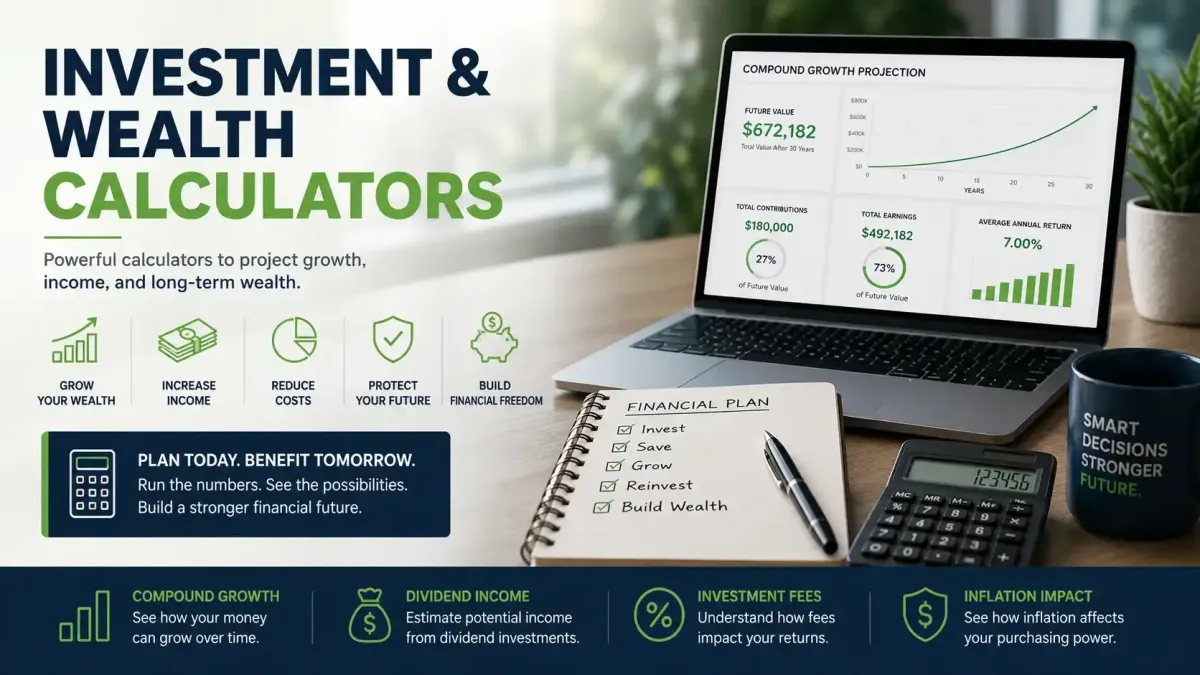 Investment & Wealth Calculators
